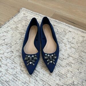 Zara Woman Satin Flats